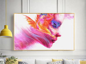 歐式簡約美學 現代抽象人物裝飾畫在食品茶飲空間的視覺表達